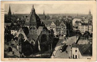 1916 Dortmund, synagogue, tram