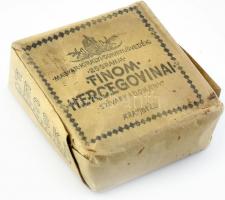 cca 1930 Finom Hercegovinai dohány bontatlan csomag