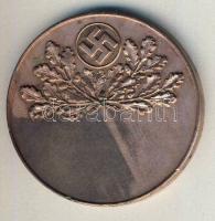 Német 3. Birodalom 1940 körül "Strassburg + hk." Cu emlékérem szig.:B.H.Mayer T:2 pici ph.