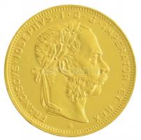 Ausztria 1892. 8Fl / 20Fr Au "Ferenc József" utánveret (6,45g/0.900) T:1- ph.
Austria 189...