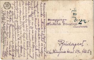 1917 Székelykocsárd, Kocsárd, Lunca Muresului; vasútállomás. Vasúti levelezőlapárusítás / railway st...