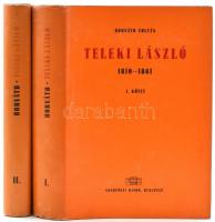 Dr. Horváth Zoltán: Teleki László I-II. Bp., 1964. Akadémiai Kiadó, Kiadói egészvászon kötésben, papír védőborítóval Csak 750 pld!