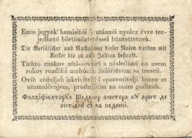 1849. 30kr "*"-gal "Kossuth-bankó" T:II-/III+