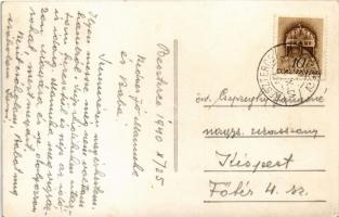 1940 Beszterce, Bistritz, Bistrita; utca / street view. photo