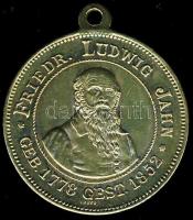 Német Birodalom / Császárság 1889. "Felső-Sziléziai Tornaünnepély Fr. L. Jahn" Cu emlékérem T:1