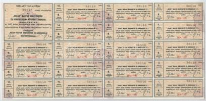 Budapest 1926. "Az "OCEAN" Magyar Konzervgyár és Kereskedelmi Részvénytársaság" ...