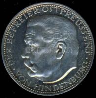 Német Birodalom / Weimari Köztársaság 1928. Ag 24,9g "Tannenberg" Szign.: V. O. Glöckler b...