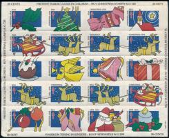 Dél Afrika 1978 Karácsony / Tuberkulózis 20 darabos adománybélyeg kisív