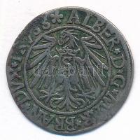 Német Államok / Porosz Hercegség 1539. 1Gr Ag "Brandenburgi Albert" (1,95g) T:2 
German S...