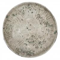 Bolívia 1872PTS F.E. 1B Ag T:2 patina
Bolivia 1872PTS F.E. 1 Boliviano Ag C:XF patina
Krause KM# 1...