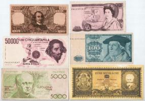 Békéscsaba / Munkácsy Mihály Múzeum 2021. 20 Munkácsy + 100 Munkácsy (5x) + 5db külföldi bankjegy eg...