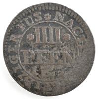 Német Államok / Braunschweig-Lüneburgi Hercegség 1762. 4pf Ag T:2-,3 German States / Brunswick-Lüneburg-Calenberg-Hannover 1762. 4 Pfennig Ag C:VF,F