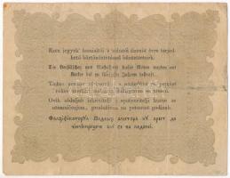 1848. 10Ft "Kossuth Bankó" "Nr 6667 66" T:III,III- Adamo G111