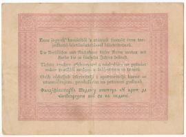 1848. 5Ft "Kossuth bankó" barna nyomat "4944" T:III szép papír Adamo G109A