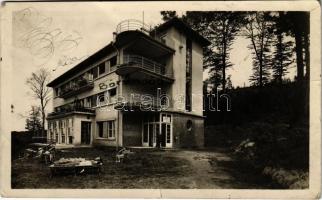 1949 Mátraháza (Gyöngyös), Napsugár üdülő (JOINT zsidó világszervezet üdülője), bauhaus (fa)