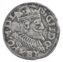 Lengyel Királyság 1596. 3gr Ag "III. Zsigmond" Poznan (2,18g) T:2 Poland 1596. 3 Grossus Ag "Sigismund III" Poznan (2,18g) C:XF