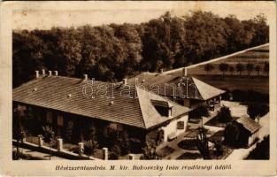 1943 Hévízszentandrás (Hévíz), M. kir. Rakovszky Iván rendőrségi üdülő (EB)