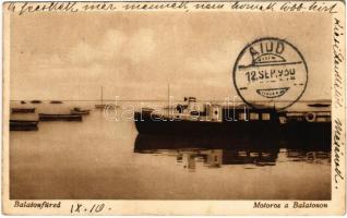 1930 Balatonfüred, Motoros a Balatonon (EK)