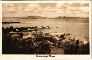 1936 Balatonboglár, látkép