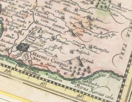 Petrus, Kaerius (Pieter van den Keere, 1571-1646 k.): Le royaume de Hongrie. Hungaria Militaria Hung...