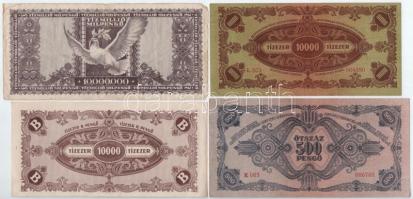 1945-1946. 500P-10.000BP (8xklf) T:II-,III