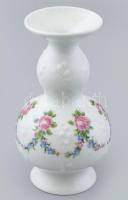 Wallendorf porcelán váza, jelzett, kopott, m:13,5cm