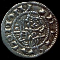 Salamon 1063-74. Denár Ag ÉH.10 hátoldali negatív veret T:2-