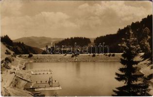 1954 Selmecbánya, Schemnitz, Banská Stiavnica; Jazero Klinger / Klinger-tó / lake (EB)