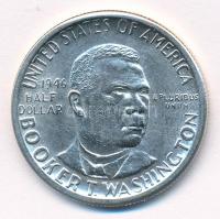 Amerikai Egyesült Államok 1946D. 1/2$ Ag Booker T. Washington T:1- USA 1946D. 1/2 Dollar Ag Booker T. Washington C:AU Krause KM#198