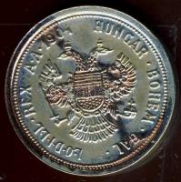 Ausztria 1904. "Ferenc József" ezüstözött Cu zseton T:2+