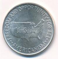 Amerikai Egyesült Államok 1952. 1/2$ Ag "George Washington Carver - Booker T. Washington" ...