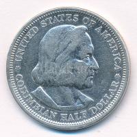 Amerikai Egyesült Államok 1893. 1/2$ Ag Columbiai fél dollár T:2 USA 1893. 1/2 Dollars Ag Columbian Half-Dollar C:XF