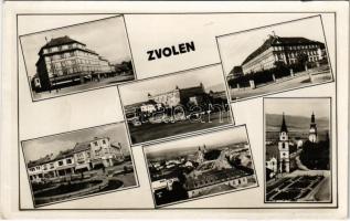 Zólyom, Zvolen; mozaiklap / multi-view postcard