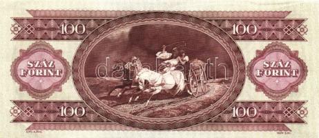 1992. 100Ft (3x) egymásutáni sorszámmal T:II+ Csak egyszer hajtva!