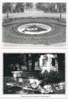 Két MODERN magyar képeslapsorozat: Csepel Művek (10 darabos) + Irredenta szobrok (9 darabos)