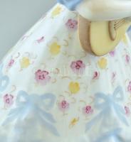 Herendi Déryné, kézzel festett, jelzett, kopásnyomokkal, m:21 cm