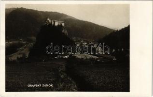 1929 Árvaváralja, Oravsky Podzámok; Árva vára / Burg Orava / Oravsky zámok / castle