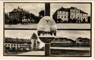 1947 Liptószentmiklós, Liptovsky Mikulás; mozaiklap / multi-view postcard (EK)