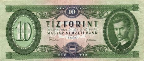 1957-86. 10Ft ((3x), 20Ft (2x), 50Ft (2x), 100Ft (2x) T:II+,II,II- Összesen 9db!