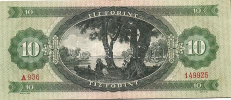 1957-86. 10Ft ((5x), 20Ft (2x), 50Ft (1x), 100Ft (2x) T:II+,II,II- Összesen 10db!