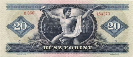 1957-86. 10Ft ((5x), 20Ft (2x), 50Ft (1x), 100Ft (2x) T:II+,II,II- Összesen 10db!