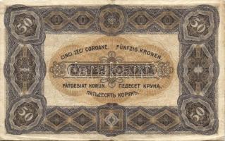 1913-1923. Kis korona tétel 20K piros "Deutschösterreich" fny-sal, 1K, 10K, 20K (2x), 50K ...