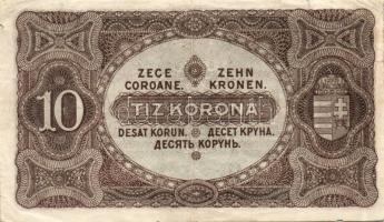 1913-1923. Kis korona tétel 20K piros "Deutschösterreich" fny-sal, 1K, 10K, 20K (2x), 50K ...