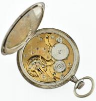 Seeland dupla ezüst (Ag) tokos zsebóra jelzett, cca 1920. Tisztításra szoruló d: 50 mm