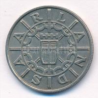 NSZK / Saar-vidék 1955. 100Fr Ni T:1-,2
FRG / Saarland 1955. 100 Franken Ni C:AU,XF
Krause KM#4