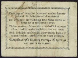 1849. 30kr "Kossuth-bankó" T:III+