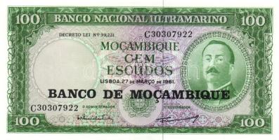 Mozambik 1967-1991. 8 klf bankjegy T:I