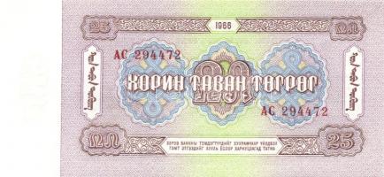 Mongólia 1955-2005. 16 klf bankjegy T:I