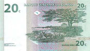 Kongó 1997-2003. 7 klf bankjegy T:I