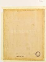 Schubert Ernő (1903-1960): Művésztelep II. (Szentendre). Akvarell, papír, jelzett, hátoldalán leltár...